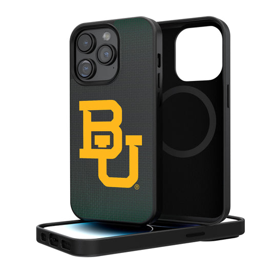 Baylor Bears Linen Logo iPhone Magnetic Bump Case