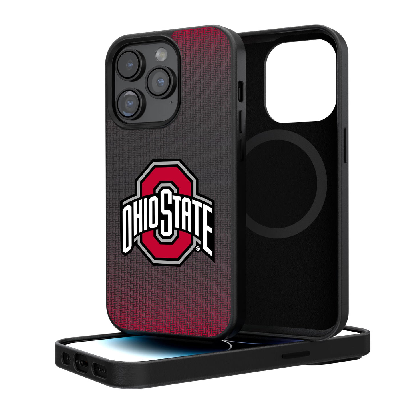 Ohio State Buckeyes Linen Logo iPhone Magnetic Bump Case