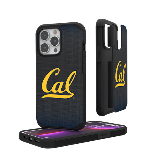 Cal Bears Linen Logo iPhone Rugged Case