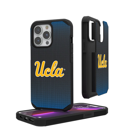 UCLA Bruins Linen Logo iPhone Rugged Case