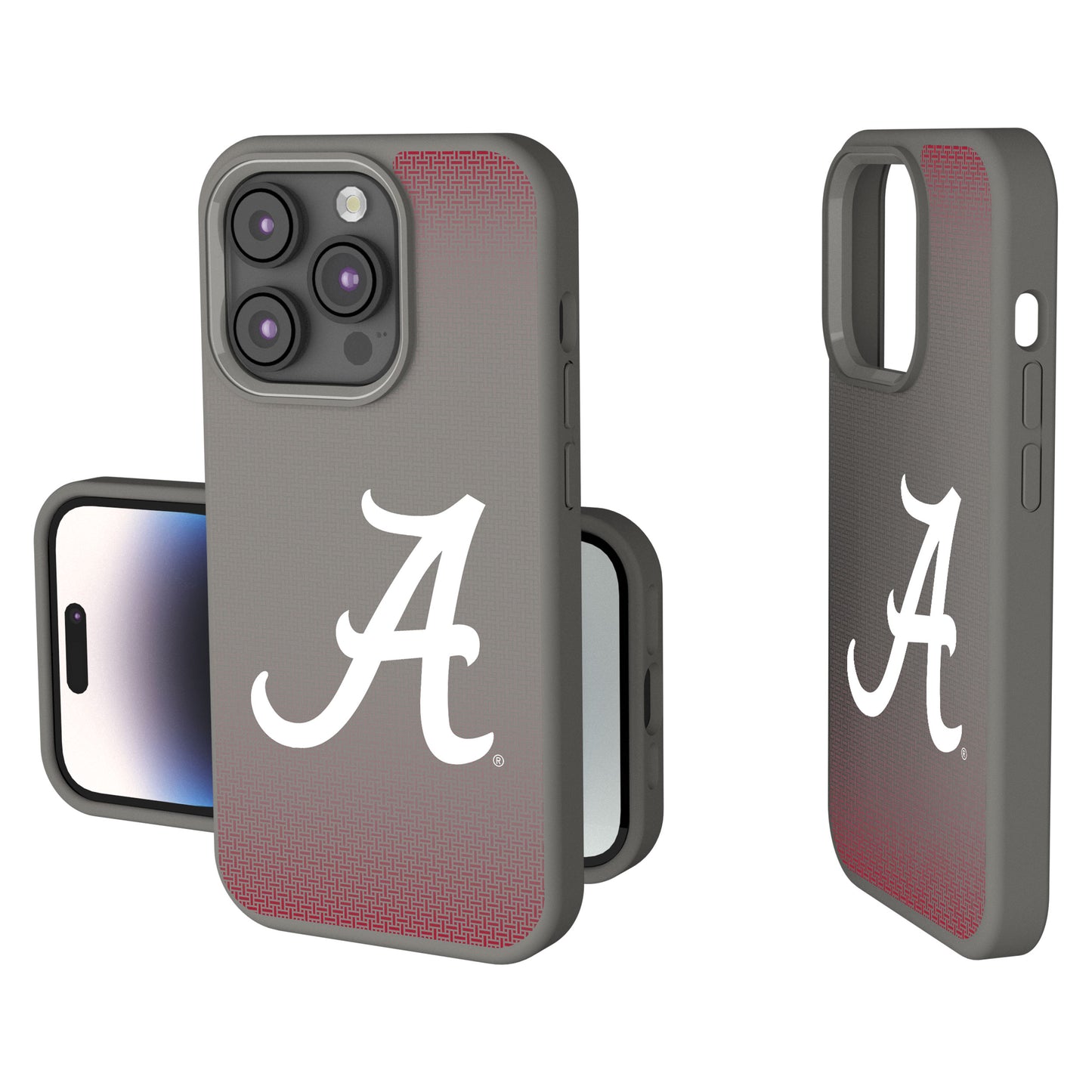 Alabama Crimson Tide Linen Logo iPhone Soft Touch Case