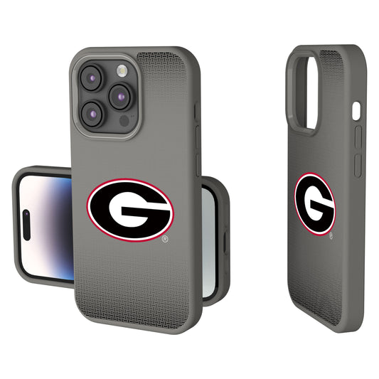 Georgia Bulldogs Linen Logo iPhone Soft Touch Case