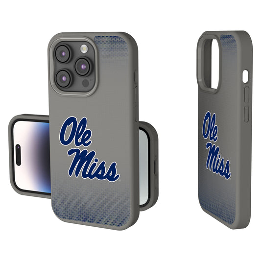 Ole Miss Rebels Linen Logo iPhone Soft Touch Case