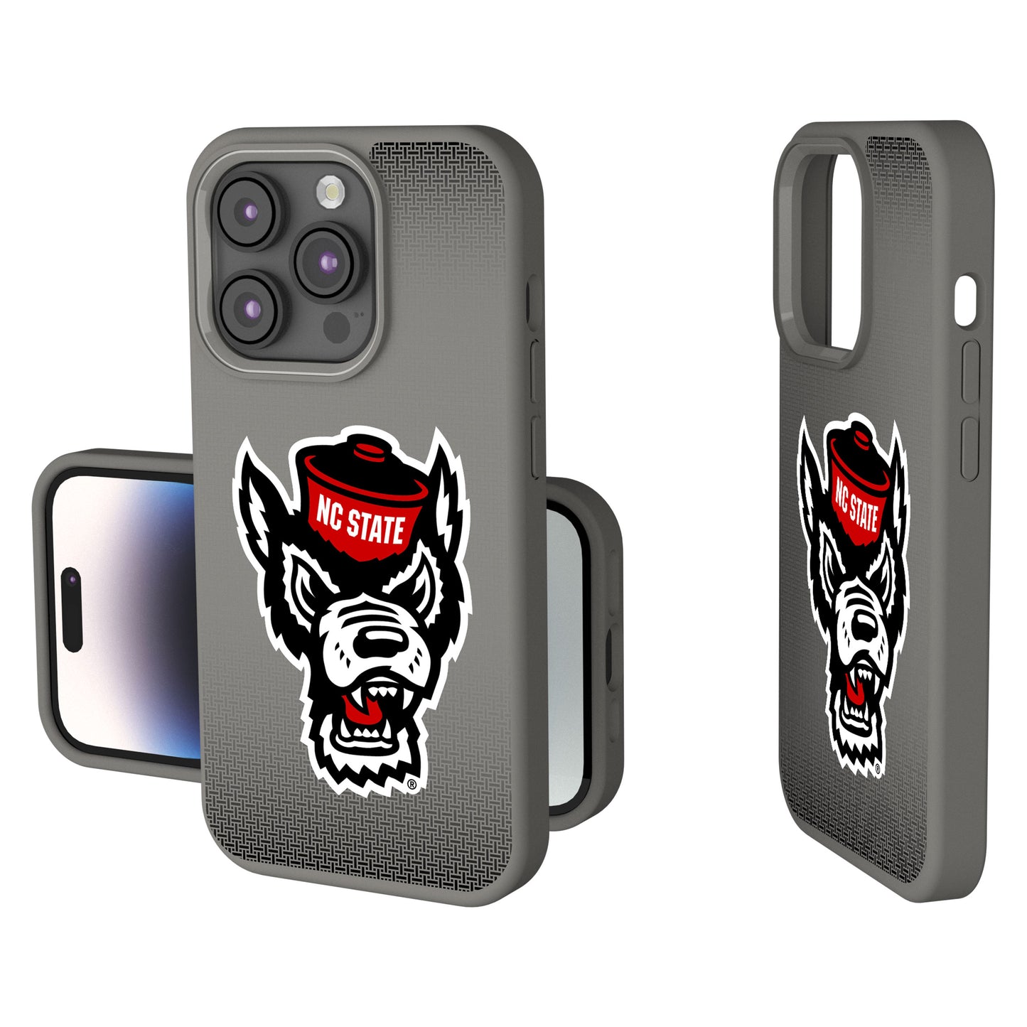 NC State Wolfpack Linen Logo iPhone Soft Touch Case