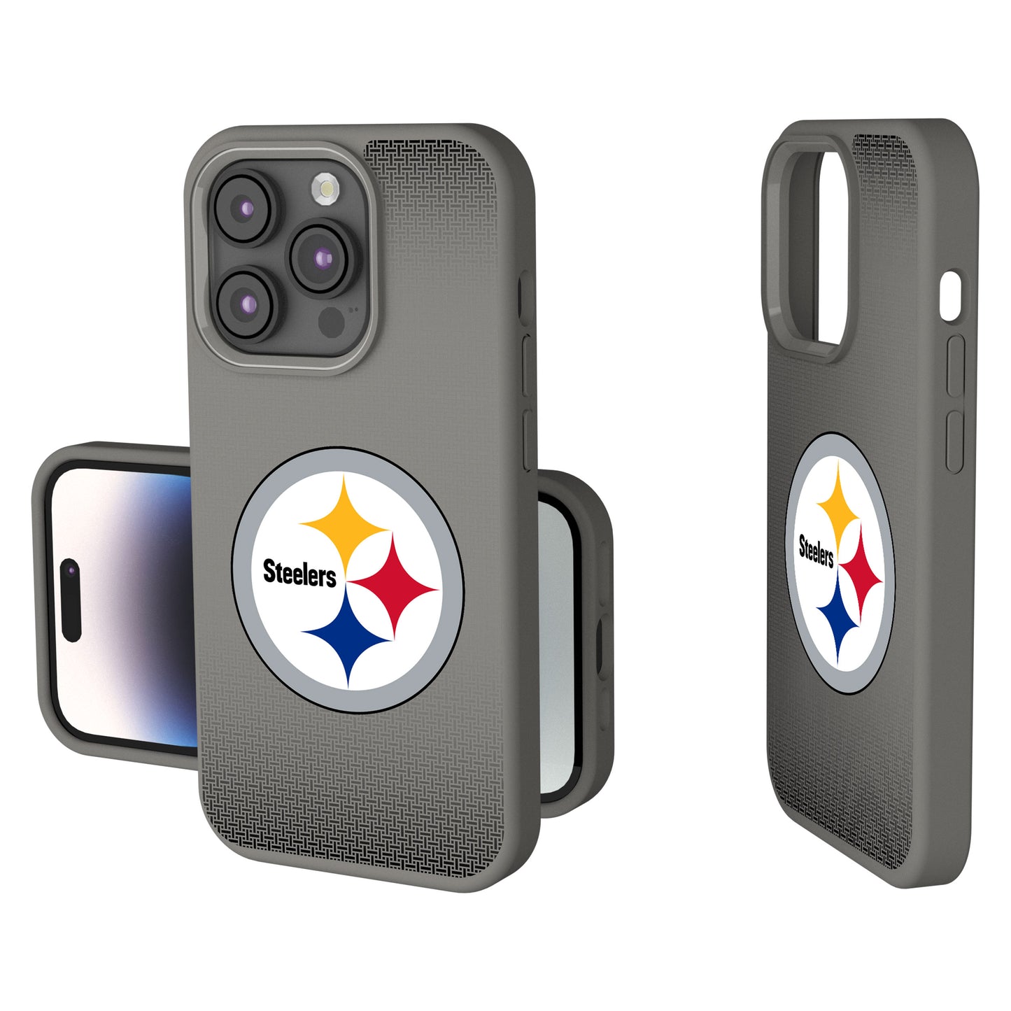 Pittsburgh Steelers Linen Logo iPhone Soft Touch Case