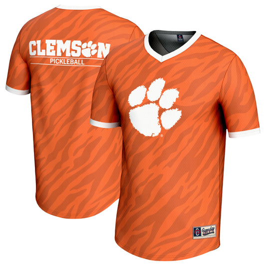 Youth GameDay Greats  Orange Clemson Tigers Lightweight Pickleball Jersey