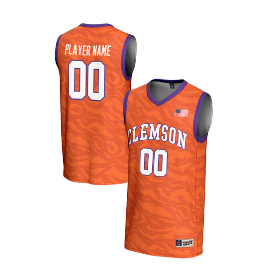 Unisex GameDay Greats Orange Clemson Tigers NIL Pick-A-Player Women's Basketball Lightweight Jersey