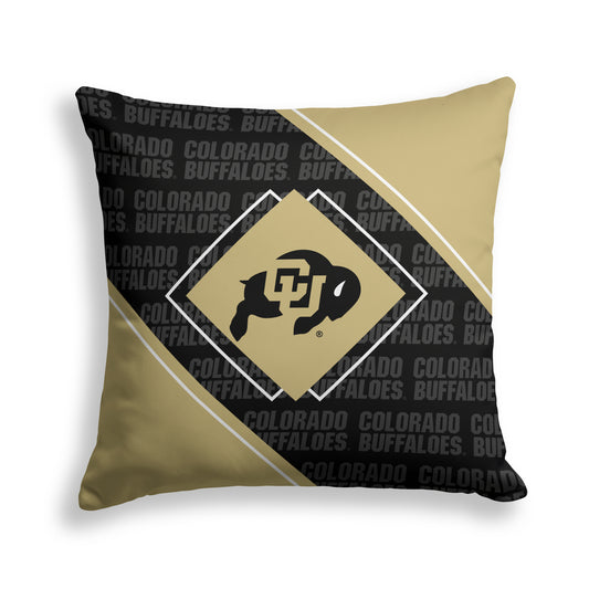 Pegasus Colorado Buffaloes 18" x 18" Diamond Boxed Decor Pillow