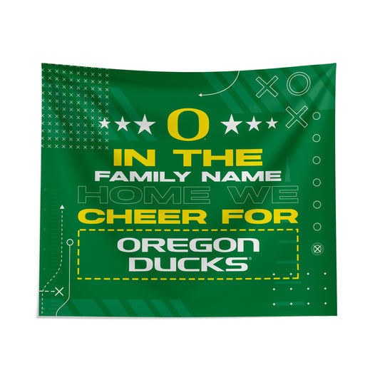 Pegasus Oregon Ducks 51" x 60" We Cheer For Personalized Wall Tapestry