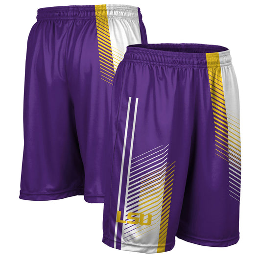 Men's ProSphere Purple LSU Tigers Pocketed Shorts