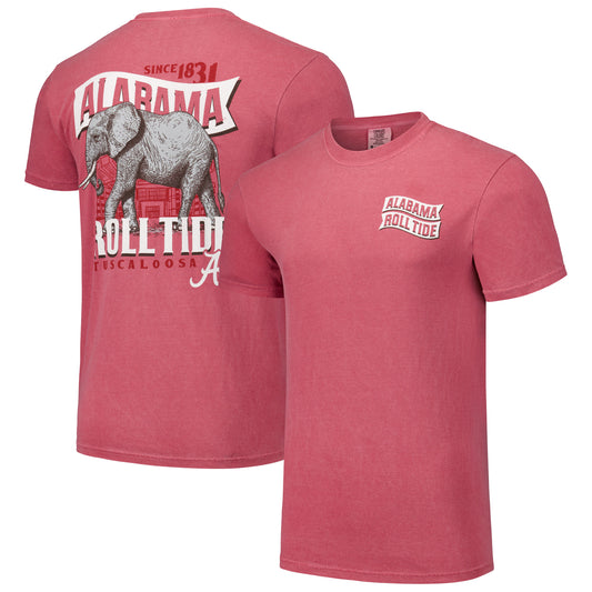 Unisex Crimson Alabama Crimson Tide Hyper Local Banner Stadium T-Shirt