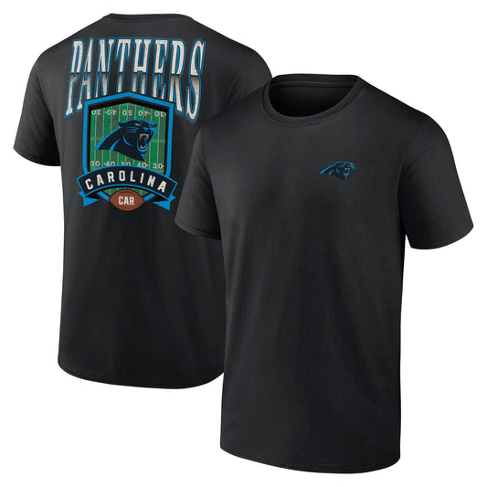 Men's Black Carolina Panthers Full Range T-Shirt