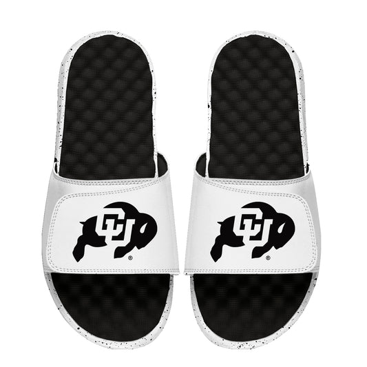 Unisex ISlide  Black/White Colorado Buffaloes Cookies & Cream Slide Sandals