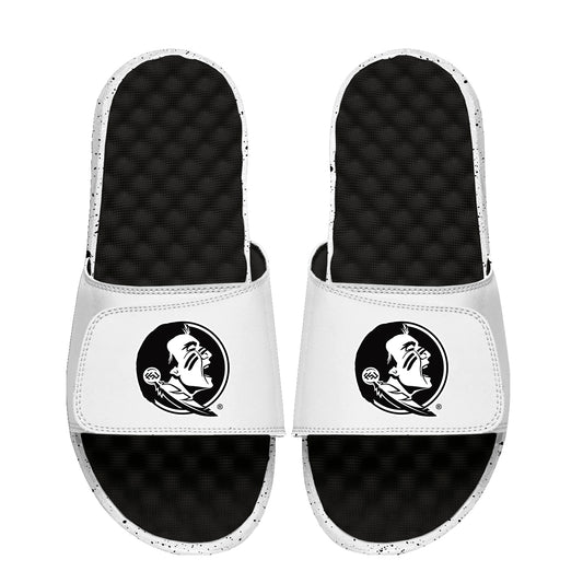Unisex ISlide  Black/White Florida State Seminoles Cookies & Cream Slide Sandals