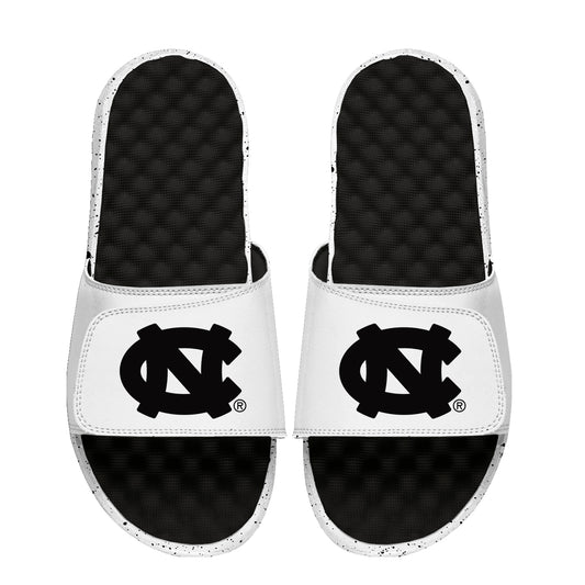 Unisex ISlide  Black/White North Carolina Tar Heels Cookies & Cream Slide Sandals