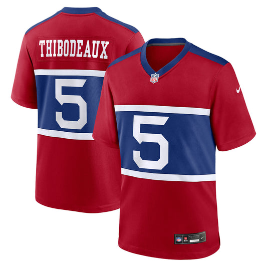 Youth Nike Kayvon Thibodeaux Century Red New York Giants Alternate Player Game Jersey