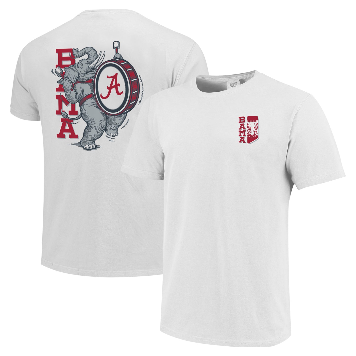 Youth White Alabama Crimson Tide Hyperlocal Comfort Colors T-Shirt