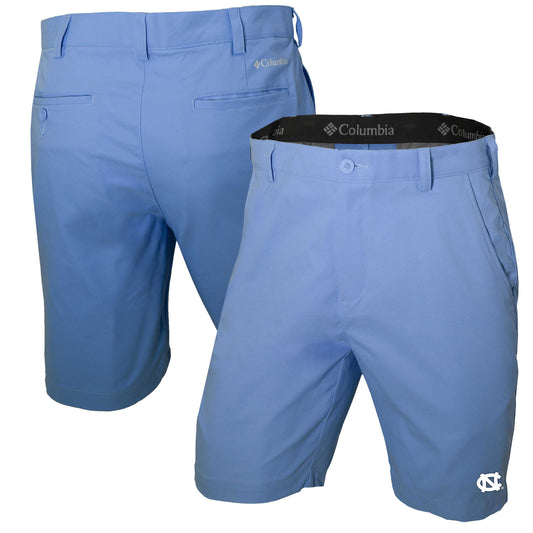 Men's Columbia Carolina Blue North Carolina Tar Heels Omni-Wick Lie Angle Shorts