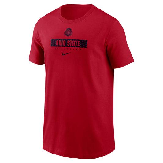 Youth Nike Scarlet Ohio State Buckeyes Athletics T-Shirt