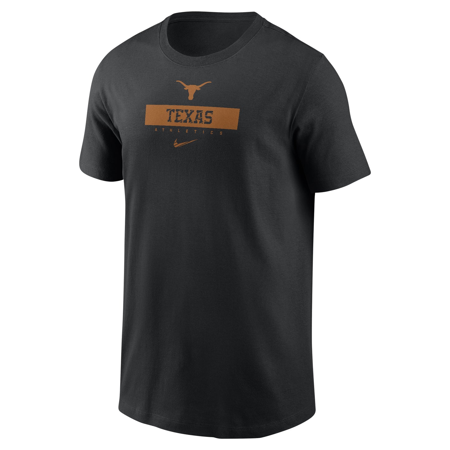 Preschool Nike Black Texas Longhorns Team Logo T-Shirt