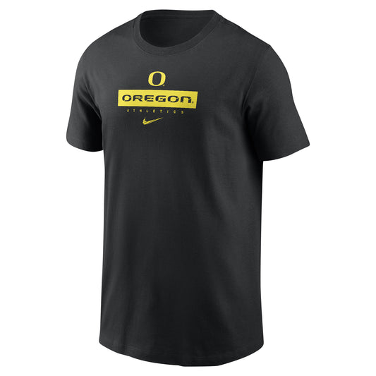 Preschool Nike Black Oregon Ducks Team Logo T-Shirt