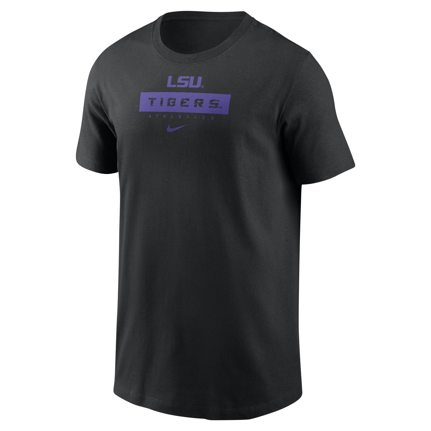 Preschool Nike Black LSU Tigers Team Logo T-Shirt