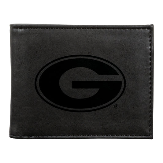 Black Georgia Bulldogs Billfold Wallet