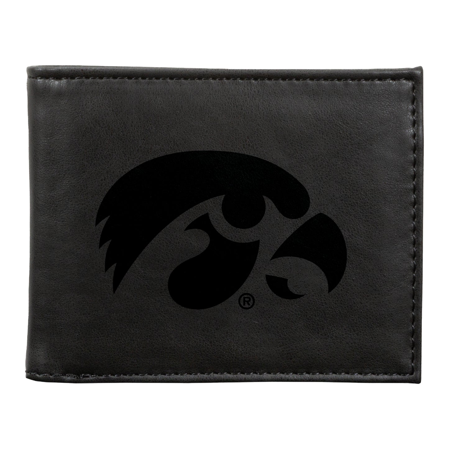 Black Iowa Hawkeyes Billfold Wallet