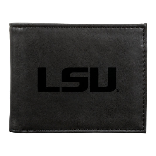 Black LSU Tigers Billfold Wallet