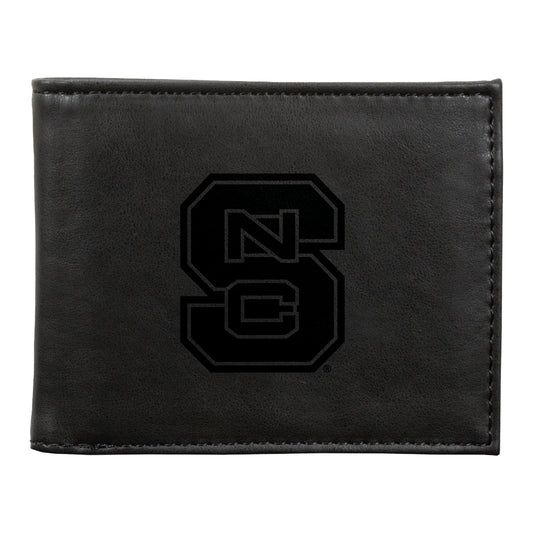 Black NC State Wolfpack Billfold Wallet