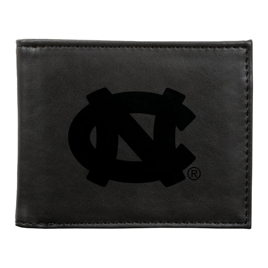 Black North Carolina Tar Heels Billfold Wallet