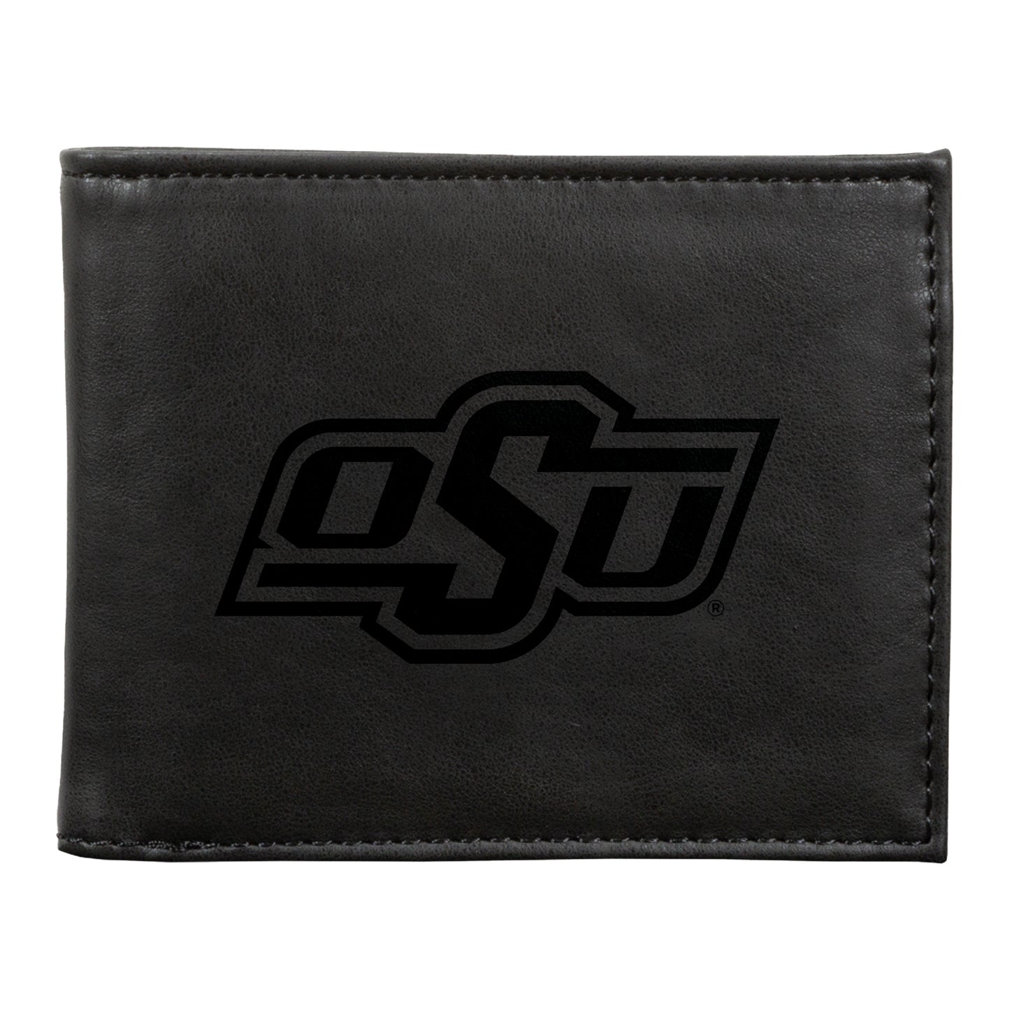 Black Oklahoma State Cowboys Billfold Wallet