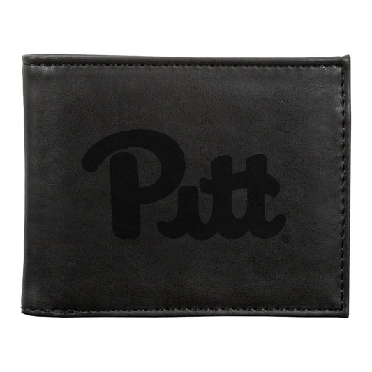 Black Pitt Panthers Billfold Wallet