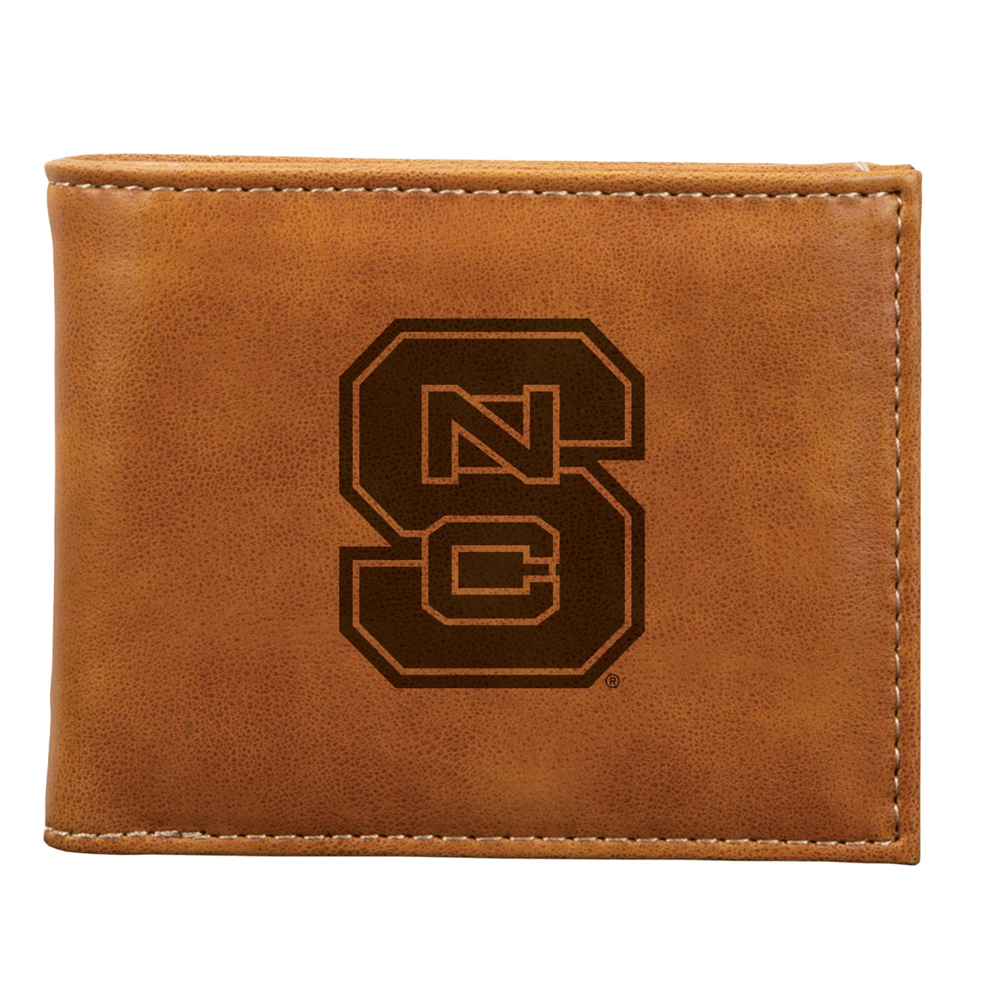 Brown NC State Wolfpack Billfold Wallet