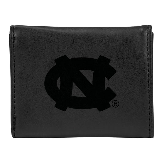 Black North Carolina Tar Heels Trifold Wallet