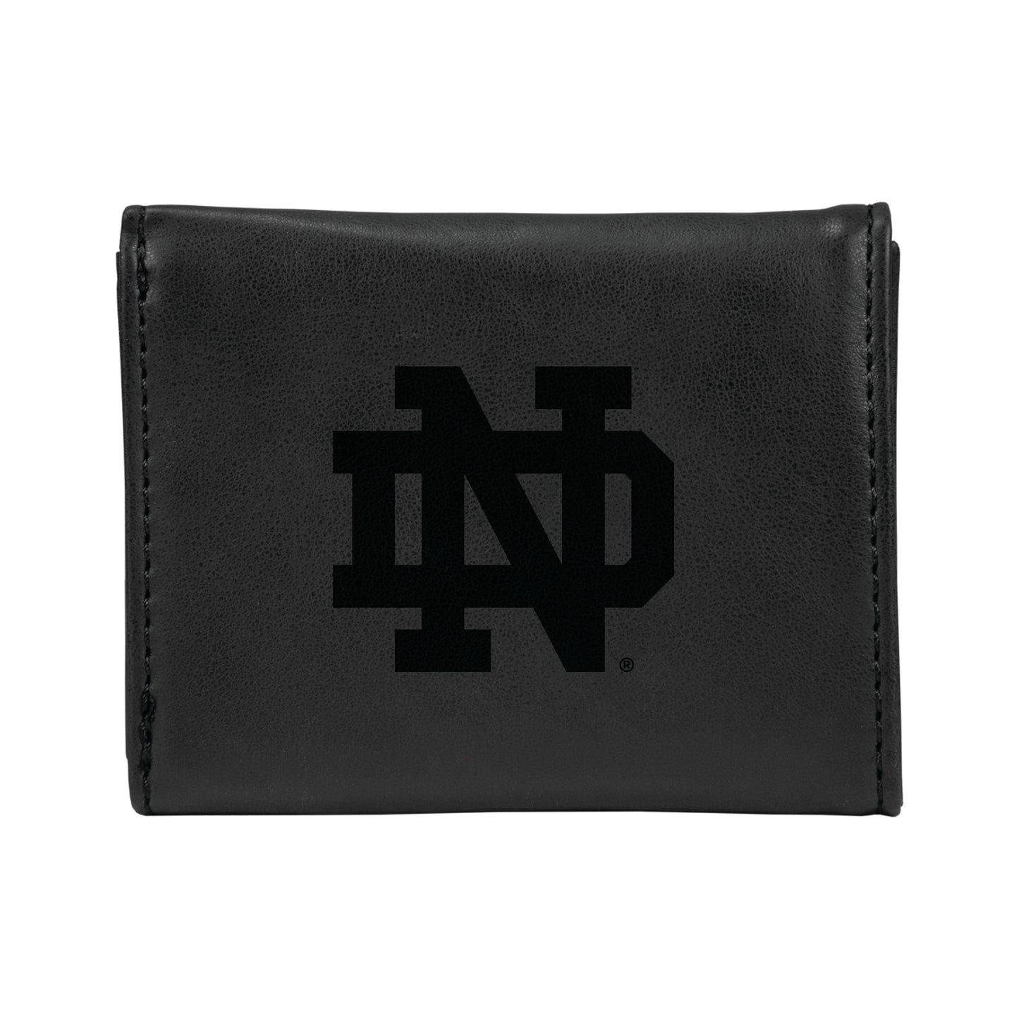 Black Notre Dame Fighting Irish Trifold Wallet