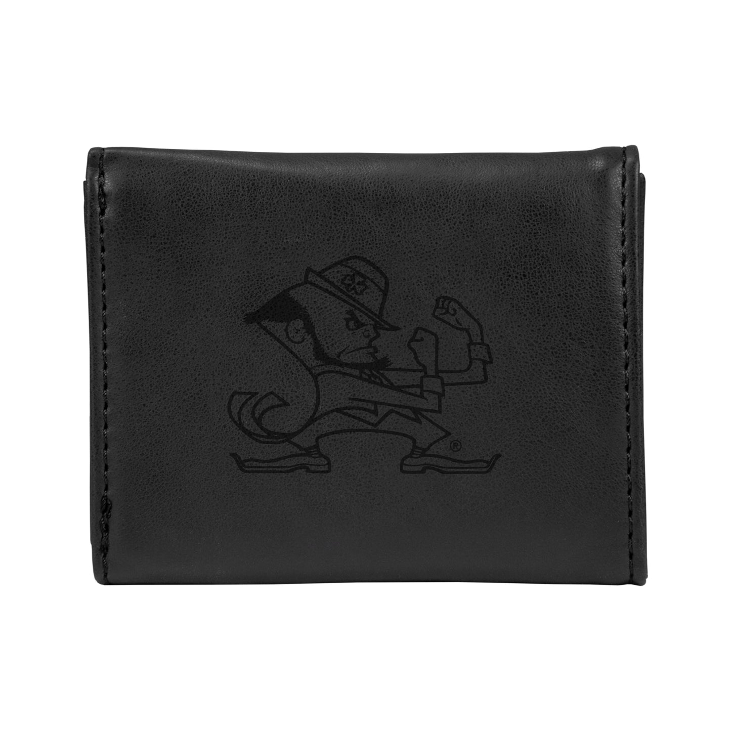 Black Notre Dame Fighting Irish Trifold Wallet