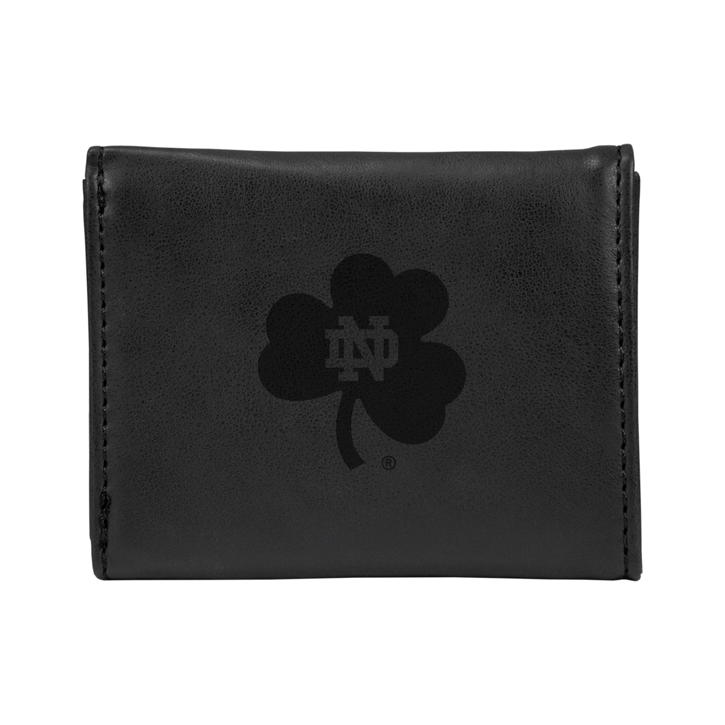 Black Notre Dame Fighting Irish Trifold Wallet