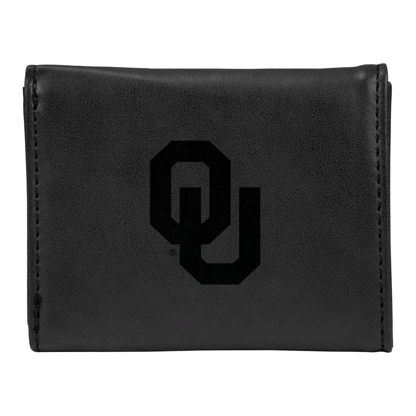 Black Oklahoma Sooners Trifold Wallet