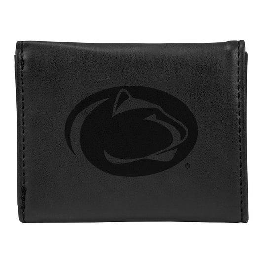 Black Penn State Nittany Lions Trifold Wallet