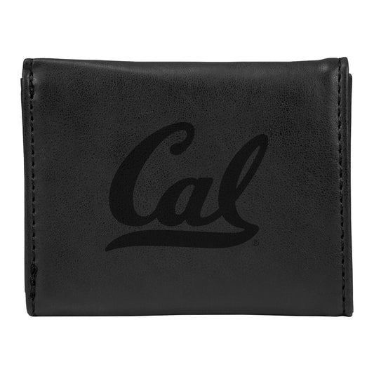 Black Cal Bears Trifold Wallet