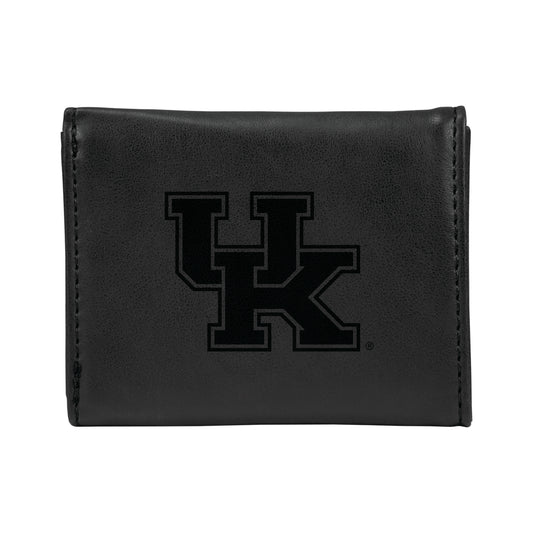 Black Kentucky Wildcats Trifold Wallet