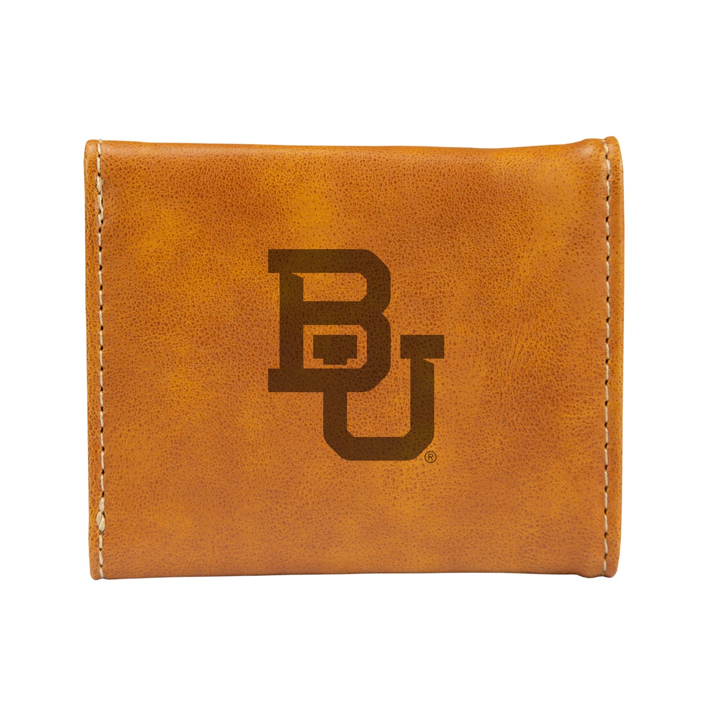 Brown Baylor Bears Trifold Wallet