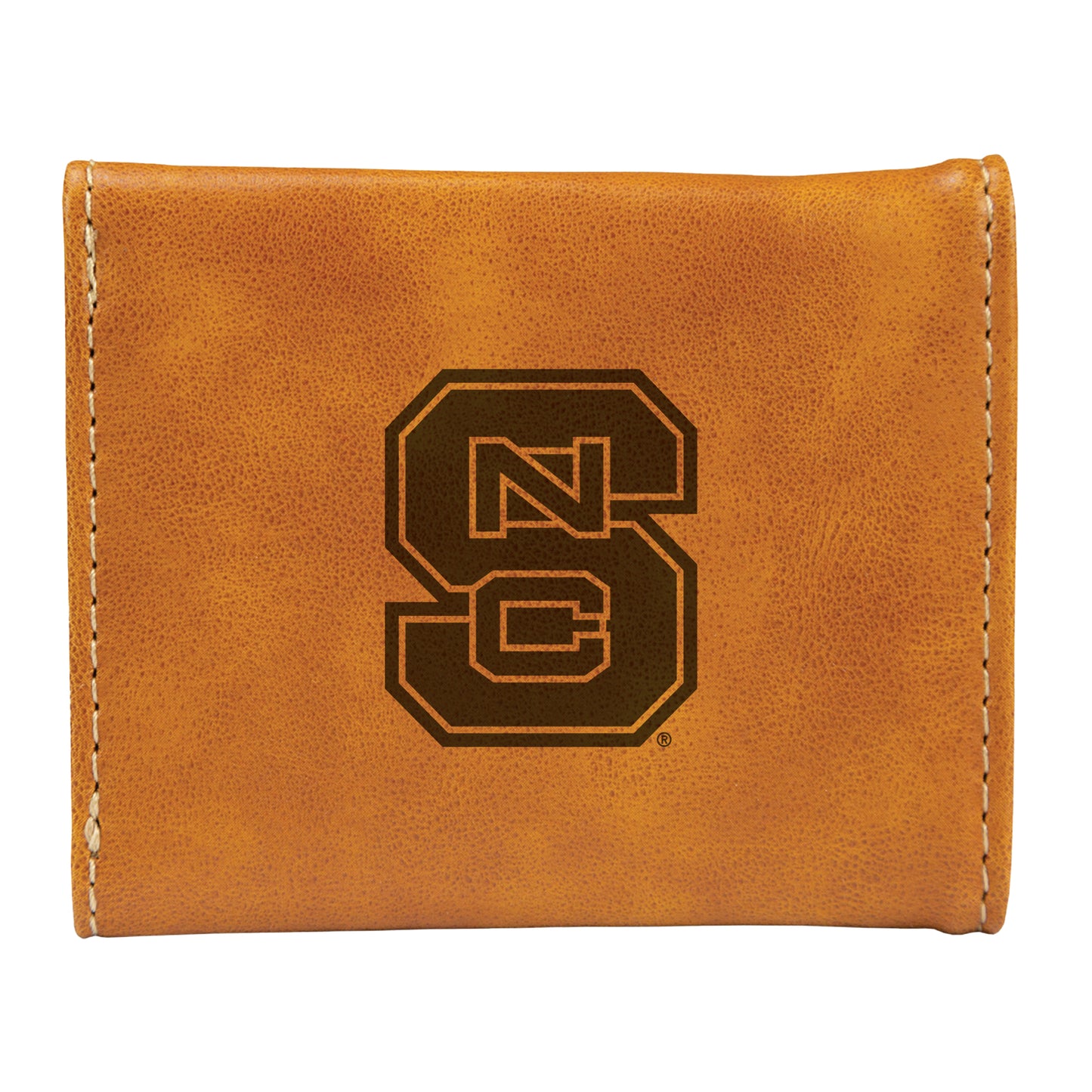 Brown NC State Wolfpack Trifold Wallet