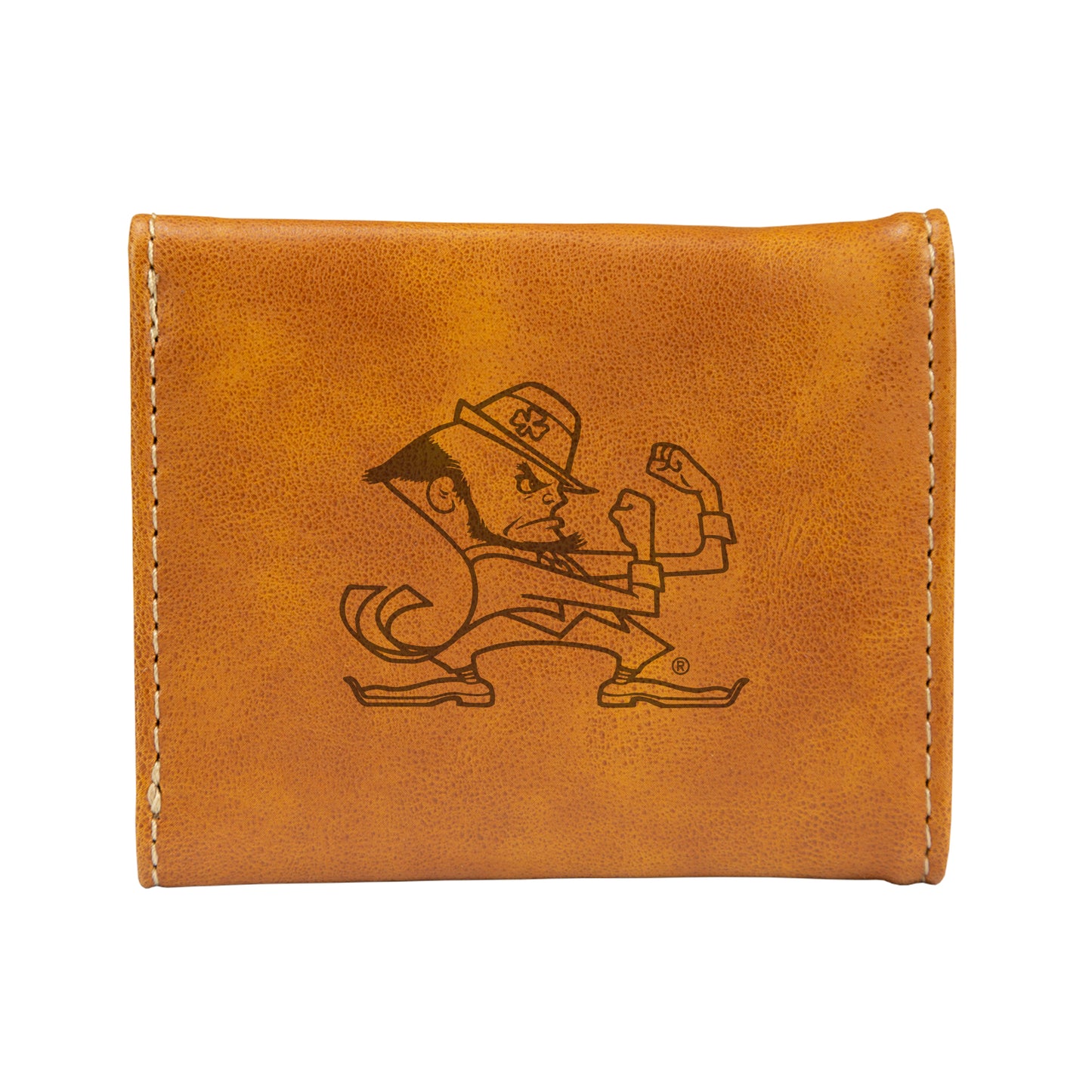 Brown Notre Dame Fighting Irish Trifold Wallet