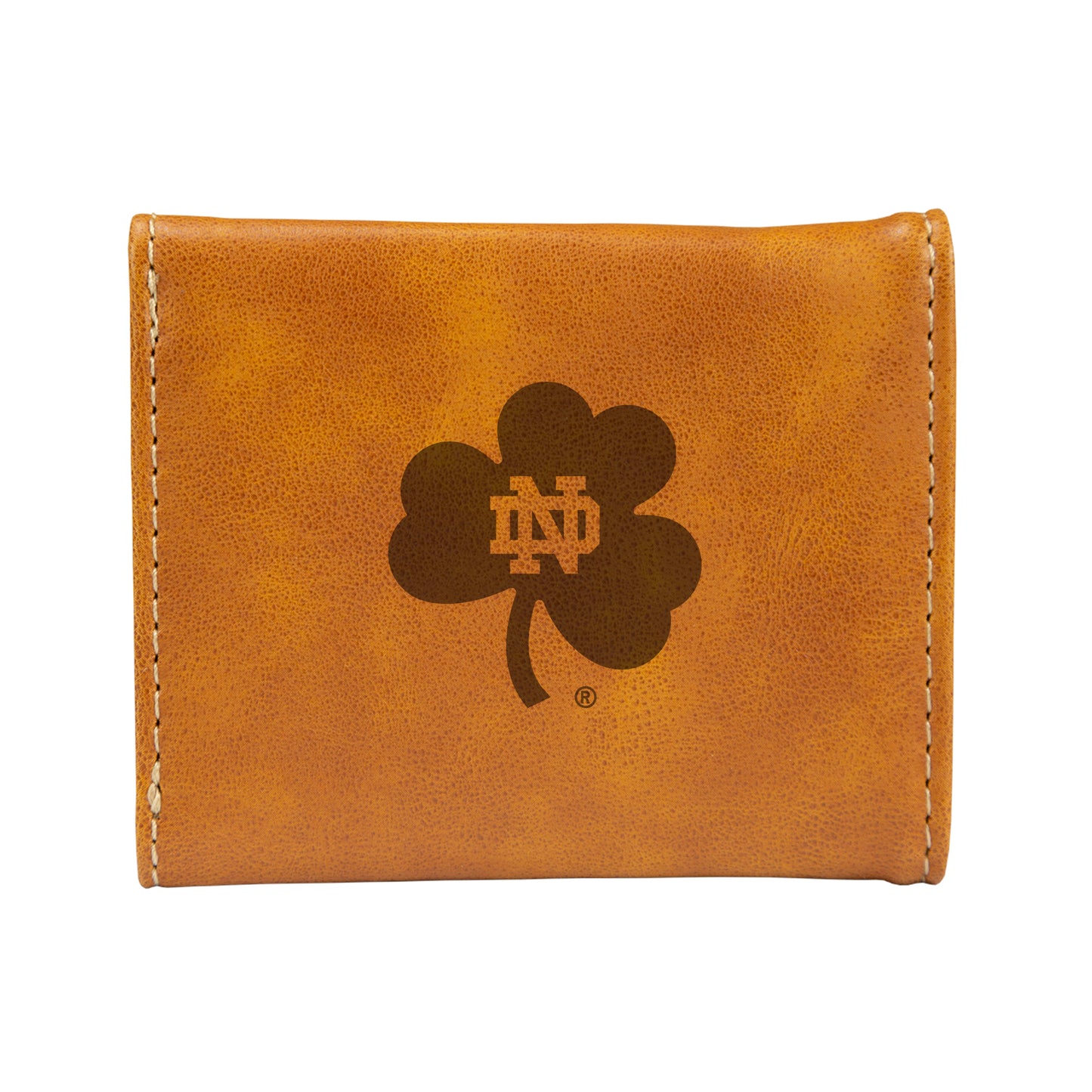Brown Notre Dame Fighting Irish Trifold Wallet