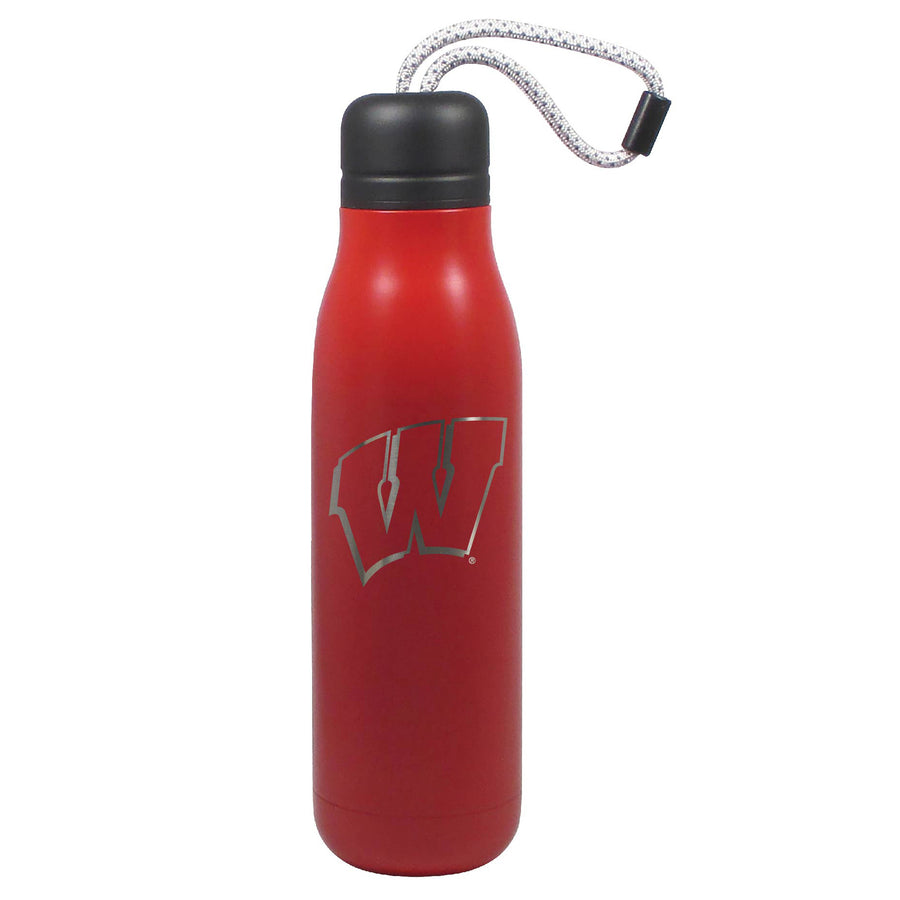 Red Wisconsin Badgers 18oz. Bali Bottle
