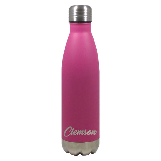 Pink Clemson Tigers 18oz. Supreme Bottle