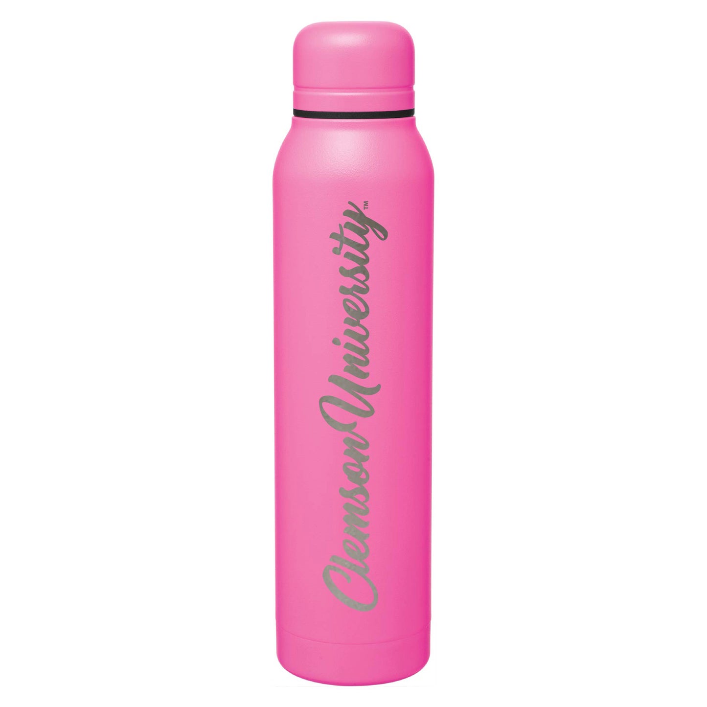 Pink Clemson Tigers 17oz. Silo Stainless Steel Water Bottle