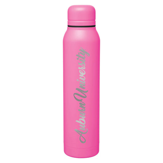 Pink Auburn Tigers 17oz. Silo Stainless Steel Water Bottle